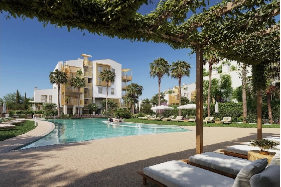 Apartment in El Vergel(El Vergel) zu verkaufen, Wohnfläche 80 m², Klimaanlage, 2 Schlafzimmer, 2 Badezimmer, Pool, ref.: CA-A-1846-AMB-1