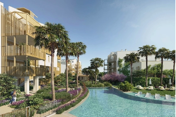 Apartment in El Vergel(El Vergel) zu verkaufen, Wohnfläche 80 m², Klimaanlage, 2 Schlafzimmer, 2 Badezimmer, Pool, ref.: CA-A-1846-AMB-9