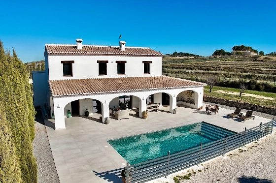 Finca in Benissa(Partida Paratella) zu verkaufen, Wohnfläche 341 m², Klimaanlage, Grundstück 13627 m², 3 Schlafzimmer, 3 Badezimmer, Pool, ref.: CA-F-1956-AMBE-1