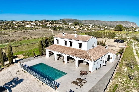 Finca in Benissa(Partida Paratella) zu verkaufen, Wohnfläche 341 m², Klimaanlage, Grundstück 13627 m², 3 Schlafzimmer, 3 Badezimmer, Pool, ref.: CA-F-1956-AMBE-16