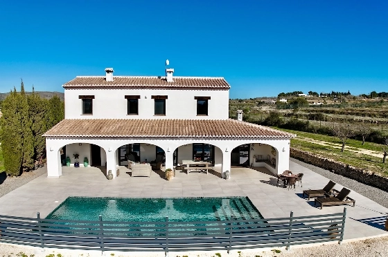 Finca in Benissa(Partida Paratella) zu verkaufen, Wohnfläche 341 m², Klimaanlage, Grundstück 13627 m², 3 Schlafzimmer, 3 Badezimmer, Pool, ref.: CA-F-1956-AMBE-22