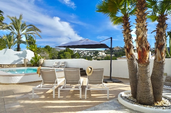 Villa in Moraira(Solpark) zu verkaufen, Wohnfläche 259 m², Klimaanlage, Grundstück 621 m², 6 Schlafzimmer, 4 Badezimmer, Pool, ref.: CA-H-1958-AMBE-1