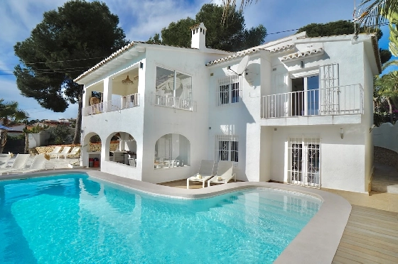 Villa in Moraira(Solpark) zu verkaufen, Wohnfläche 259 m², Klimaanlage, Grundstück 621 m², 6 Schlafzimmer, 4 Badezimmer, Pool, ref.: CA-H-1958-AMBE-10