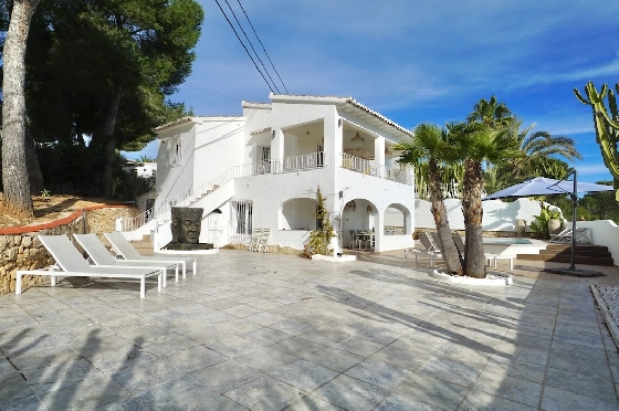 Villa in Moraira(Solpark) zu verkaufen, Wohnfläche 259 m², Klimaanlage, Grundstück 621 m², 6 Schlafzimmer, 4 Badezimmer, Pool, ref.: CA-H-1958-AMBE-12