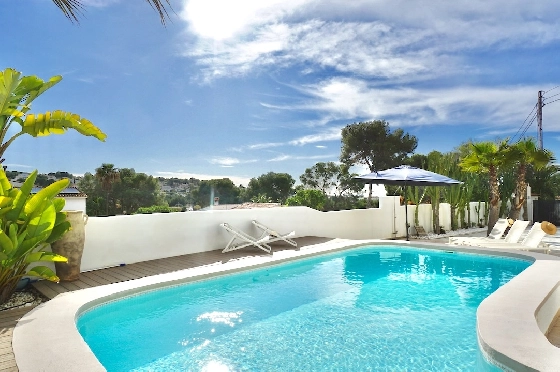 Villa in Moraira(Solpark) zu verkaufen, Wohnfläche 259 m², Klimaanlage, Grundstück 621 m², 6 Schlafzimmer, 4 Badezimmer, Pool, ref.: CA-H-1958-AMBE-13