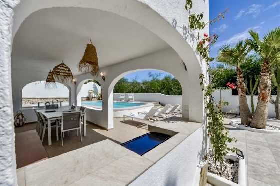 Villa in Moraira(Solpark) zu verkaufen, Wohnfläche 259 m², Klimaanlage, Grundstück 621 m², 6 Schlafzimmer, 4 Badezimmer, Pool, ref.: CA-H-1958-AMBE-50