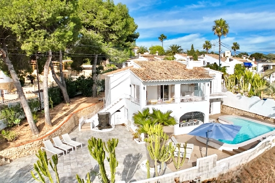 Villa in Moraira(Solpark) zu verkaufen, Wohnfläche 259 m², Klimaanlage, Grundstück 621 m², 6 Schlafzimmer, 4 Badezimmer, Pool, ref.: CA-H-1958-AMBE-7