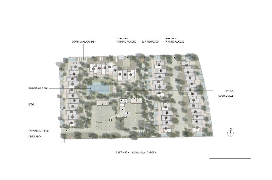 Stadthaus in El Vergel(El Vergel) zu verkaufen, Wohnfläche 137 m², Klimaanlage, Grundstück 101 m², 2 Schlafzimmer, 2 Badezimmer, Pool, ref.: CA-B-1962-AMB-13