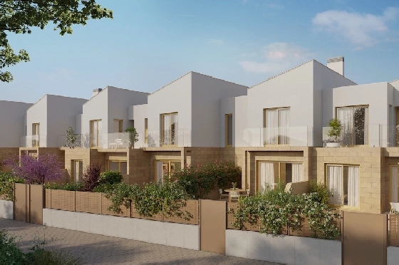 Stadthaus in El Vergel(El Vergel) zu verkaufen, Wohnfläche 137 m², Klimaanlage, Grundstück 101 m², 2 Schlafzimmer, 2 Badezimmer, Pool, ref.: CA-B-1962-AMB-3