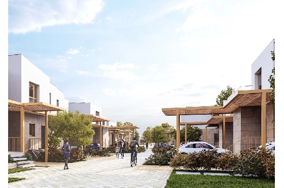 Stadthaus in El Vergel(El Vergel) zu verkaufen, Wohnfläche 137 m², Klimaanlage, Grundstück 101 m², 2 Schlafzimmer, 2 Badezimmer, Pool, ref.: CA-B-1962-AMB-5
