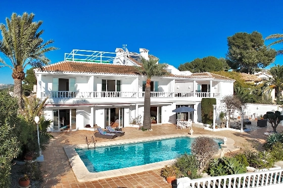 Villa in Moraira(Costera del Mar) zu verkaufen, Wohnfläche 893 m², Klimaanlage, Grundstück 1533 m², 7 Schlafzimmer, 7 Badezimmer, Pool, ref.: CA-H-1964-AMBE-1