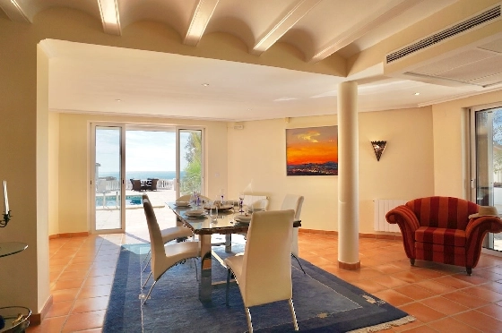 Villa in Moraira(Costera del Mar) zu verkaufen, Wohnfläche 893 m², Klimaanlage, Grundstück 1533 m², 7 Schlafzimmer, 7 Badezimmer, Pool, ref.: CA-H-1964-AMBE-14