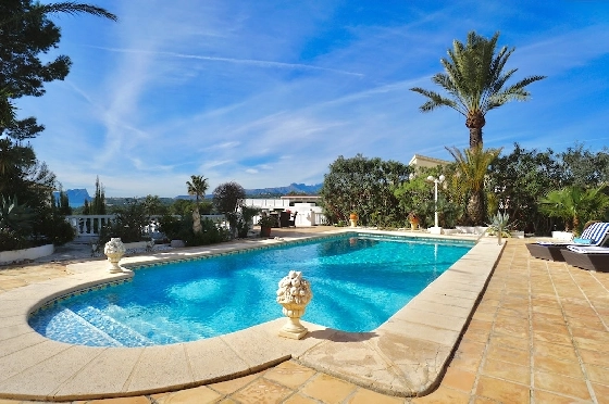 Villa in Moraira(Costera del Mar) zu verkaufen, Wohnfläche 893 m², Klimaanlage, Grundstück 1533 m², 7 Schlafzimmer, 7 Badezimmer, Pool, ref.: CA-H-1964-AMBE-4