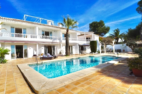 Villa in Moraira(Costera del Mar) zu verkaufen, Wohnfläche 893 m², Klimaanlage, Grundstück 1533 m², 7 Schlafzimmer, 7 Badezimmer, Pool, ref.: CA-H-1964-AMBE-5