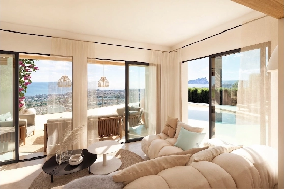 Villa in Moraira(Benimeit) zu verkaufen, Wohnfläche 150 m², Klimaanlage, 4 Schlafzimmer, 4 Badezimmer, Pool, ref.: CA-H-1965-AMB-11