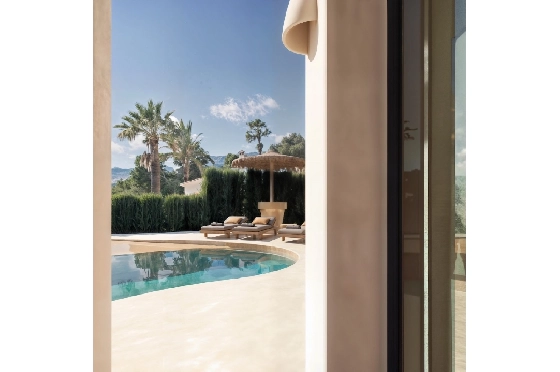 Villa in Moraira(Benimeit) zu verkaufen, Wohnfläche 150 m², Klimaanlage, 4 Schlafzimmer, 4 Badezimmer, Pool, ref.: CA-H-1965-AMB-6