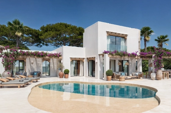 Villa in Moraira(Benimeit) zu verkaufen, Wohnfläche 150 m², Klimaanlage, 4 Schlafzimmer, 4 Badezimmer, Pool, ref.: CA-H-1965-AMB-8