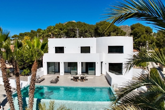 Villa in Moraira(El Portet) zu verkaufen, Wohnfläche 521 m², Grundstück 1023 m², 4 Schlafzimmer, 4 Badezimmer, Pool, ref.: CA-H-1968-AMBE-1