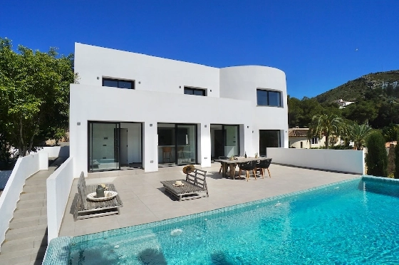 Villa in Moraira(El Portet) zu verkaufen, Wohnfläche 521 m², Grundstück 1023 m², 4 Schlafzimmer, 4 Badezimmer, Pool, ref.: CA-H-1968-AMBE-2