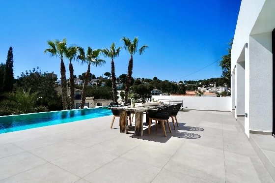 Villa in Moraira(El Portet) zu verkaufen, Wohnfläche 521 m², Grundstück 1023 m², 4 Schlafzimmer, 4 Badezimmer, Pool, ref.: CA-H-1968-AMBE-5
