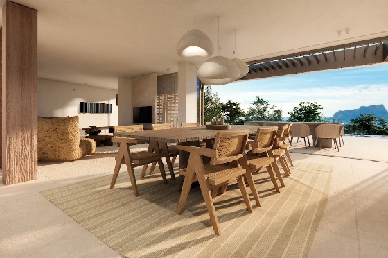 Villa in Benissa(Baladrar) zu verkaufen, Wohnfläche 291 m², Klimaanlage, Grundstück 770 m², 3 Schlafzimmer, 3 Badezimmer, Pool, ref.: CA-H-1970-AMB-2
