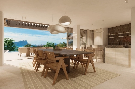 Villa in Benissa(Baladrar) zu verkaufen, Wohnfläche 291 m², Klimaanlage, Grundstück 770 m², 3 Schlafzimmer, 3 Badezimmer, Pool, ref.: CA-H-1970-AMB-3