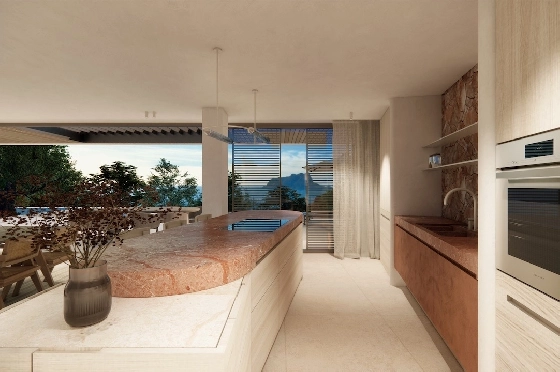 Villa in Benissa(Baladrar) zu verkaufen, Wohnfläche 291 m², Klimaanlage, Grundstück 770 m², 3 Schlafzimmer, 3 Badezimmer, Pool, ref.: CA-H-1970-AMB-5