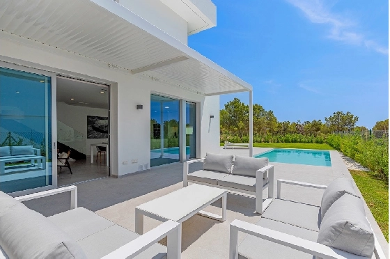 Villa in Finestrat(Sierra cortina) zu verkaufen, Wohnfläche 198 m², Klimaanlage, Grundstück 479 m², 3 Schlafzimmer, 3 Badezimmer, Pool, ref.: CA-H-1971-AMB-13