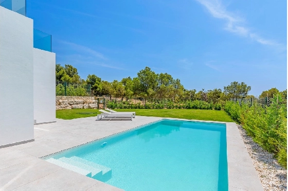 Villa in Finestrat(Sierra cortina) zu verkaufen, Wohnfläche 198 m², Klimaanlage, Grundstück 479 m², 3 Schlafzimmer, 3 Badezimmer, Pool, ref.: CA-H-1971-AMB-16