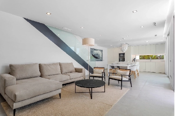 Villa in Finestrat(Sierra cortina) zu verkaufen, Wohnfläche 198 m², Klimaanlage, Grundstück 479 m², 3 Schlafzimmer, 3 Badezimmer, Pool, ref.: CA-H-1971-AMB-18