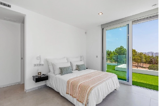Villa in Finestrat(Sierra cortina) zu verkaufen, Wohnfläche 198 m², Klimaanlage, Grundstück 479 m², 3 Schlafzimmer, 3 Badezimmer, Pool, ref.: CA-H-1971-AMB-33
