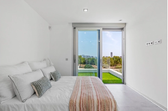 Villa in Finestrat(Sierra cortina) zu verkaufen, Wohnfläche 198 m², Klimaanlage, Grundstück 479 m², 3 Schlafzimmer, 3 Badezimmer, Pool, ref.: CA-H-1971-AMB-34