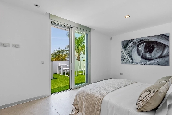 Villa in Finestrat(Sierra cortina) zu verkaufen, Wohnfläche 198 m², Klimaanlage, Grundstück 479 m², 3 Schlafzimmer, 3 Badezimmer, Pool, ref.: CA-H-1971-AMB-40
