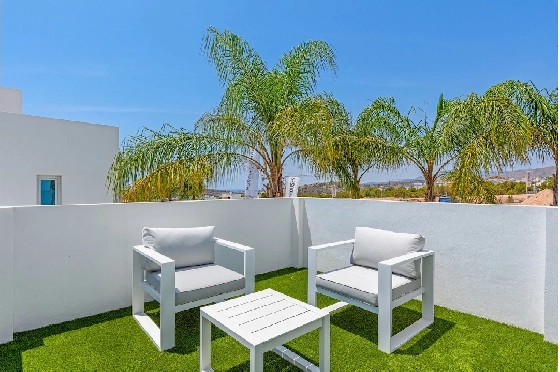 Villa in Finestrat(Sierra cortina) zu verkaufen, Wohnfläche 198 m², Klimaanlage, Grundstück 479 m², 3 Schlafzimmer, 3 Badezimmer, Pool, ref.: CA-H-1971-AMB-42