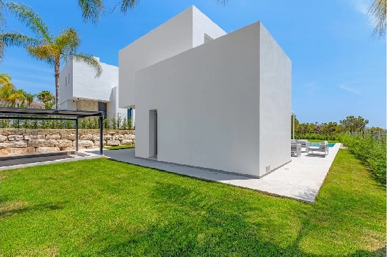 Villa in Finestrat(Sierra cortina) zu verkaufen, Wohnfläche 198 m², Klimaanlage, Grundstück 479 m², 3 Schlafzimmer, 3 Badezimmer, Pool, ref.: CA-H-1971-AMB-48