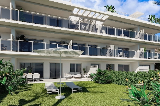 Apartment in Finestrat(Sierra cortina) zu verkaufen, Wohnfläche 64 m², Klimaanlage, 2 Schlafzimmer, 2 Badezimmer, Pool, ref.: CA-A-1972-AMB-1
