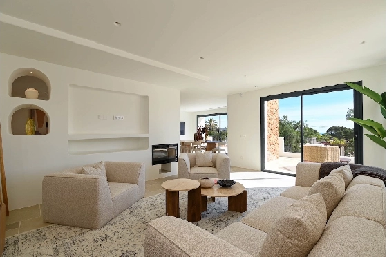 Villa in Moraira(Pinar del Advocat) zu verkaufen, Wohnfläche 339 m², Klimaanlage, Grundstück 1100 m², 4 Schlafzimmer, 4 Badezimmer, Pool, ref.: CA-H-1973-AMBI-11