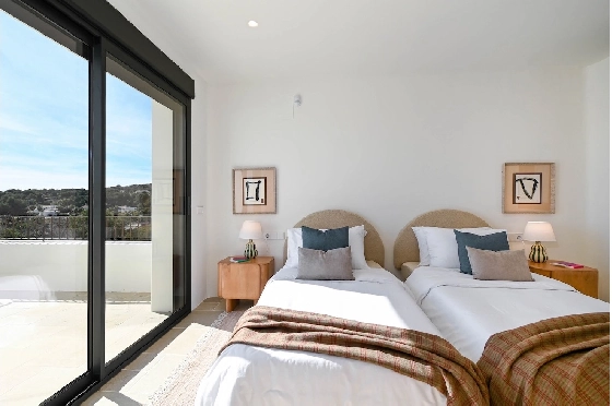 Villa in Moraira(Pinar del Advocat) zu verkaufen, Wohnfläche 339 m², Klimaanlage, Grundstück 1100 m², 4 Schlafzimmer, 4 Badezimmer, Pool, ref.: CA-H-1973-AMBI-28