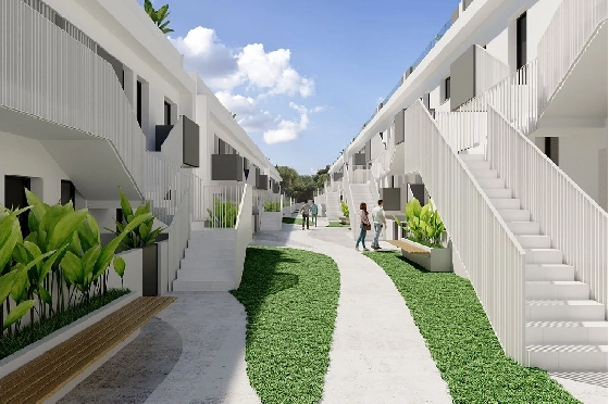 Erdgeschoss Apartment in Torrevieja zu verkaufen, Wohnfläche 184 m², Zustand Erstbezug, 2 Schlafzimmer, 3 Badezimmer, Pool, ref.: HA-TON-250-A01-3
