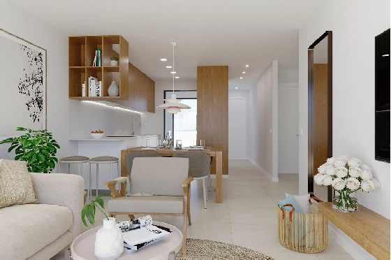 Erdgeschoss Apartment in Torrevieja zu verkaufen, Wohnfläche 184 m², Zustand Erstbezug, 2 Schlafzimmer, 3 Badezimmer, Pool, ref.: HA-TON-250-A01-4