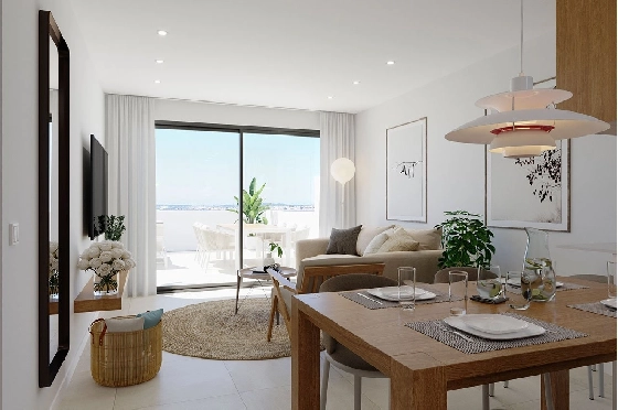 Erdgeschoss Apartment in Torrevieja zu verkaufen, Wohnfläche 184 m², Zustand Erstbezug, 2 Schlafzimmer, 3 Badezimmer, Pool, ref.: HA-TON-250-A01-5