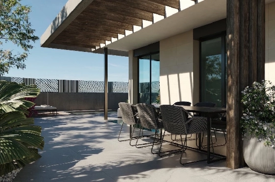 Villa in Los Alcazares zu verkaufen, Wohnfläche 273 m², Zustand Erstbezug, Grundstück 258 m², 3 Schlafzimmer, 3 Badezimmer, Pool, ref.: HA-LAN-404-E01-4