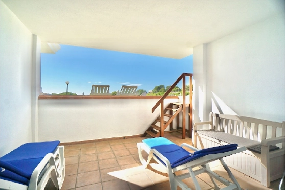 Apartment in Moraira(Moraira Centre) zu verkaufen, Wohnfläche 120 m², Klimaanlage, 2 Schlafzimmer, 1 Badezimmer, Pool, ref.: CA-A-1824-AMBI-21