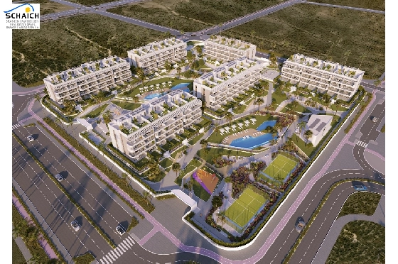 Etagen Apartment in Torrevieja zu verkaufen, Wohnfläche 102 m², Zustand Erstbezug, 2 Schlafzimmer, 2 Badezimmer, Pool, ref.: HA-TON-290-A01-14
