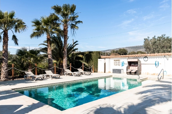 Finca in Teulada(Partida Canor) zu verkaufen, Wohnfläche 460 m², Grundstück 5100 m², 3 Schlafzimmer, 3 Badezimmer, Pool, ref.: CA-F-85622-41