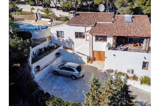 Villa in Moraira(Moraira) zu verkaufen, Wohnfläche 285 m², Grundstück 960 m², 4 Schlafzimmer, 3 Badezimmer, Pool, ref.: CA-V-59316-17