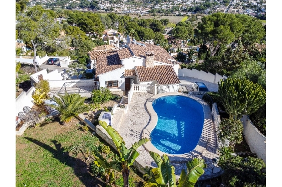 Villa in Moraira(Moraira) zu verkaufen, Wohnfläche 285 m², Grundstück 960 m², 4 Schlafzimmer, 3 Badezimmer, Pool, ref.: CA-V-59316-21