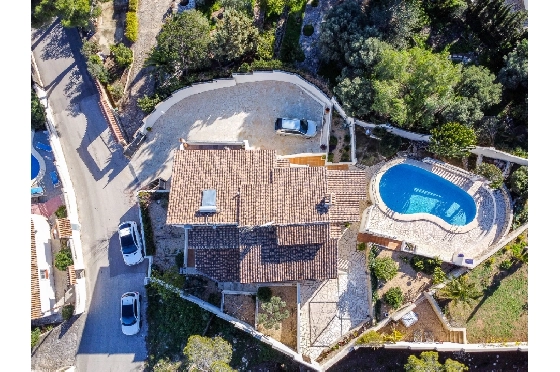 Villa in Moraira(Moraira) zu verkaufen, Wohnfläche 285 m², Grundstück 960 m², 4 Schlafzimmer, 3 Badezimmer, Pool, ref.: CA-V-59316-22