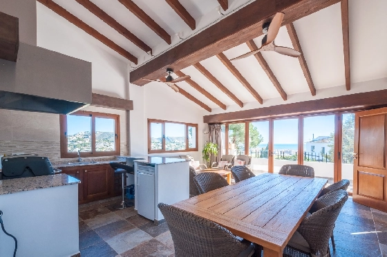 Villa in Moraira(Moraira) zu verkaufen, Wohnfläche 285 m², Grundstück 960 m², 4 Schlafzimmer, 3 Badezimmer, Pool, ref.: CA-V-59316-4