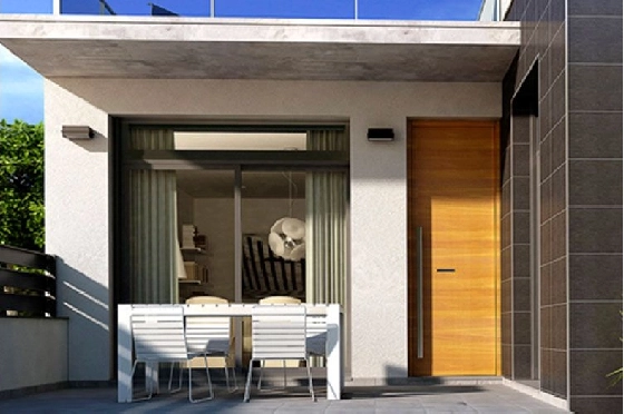 Reihenhaus in Formentera del Segura zu verkaufen, Wohnfläche 110 m², Zustand Erstbezug, Grundstück 149 m², 2 Schlafzimmer, 2 Badezimmer, ref.: HA-FRN-100-R01-1